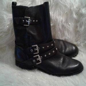 Dolce Vita leather Moto Boots
